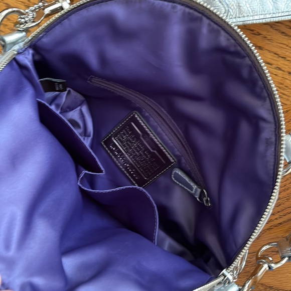 Coach Poppy Signature C Monogram Satchel Crossbody - Picture 5 of 8